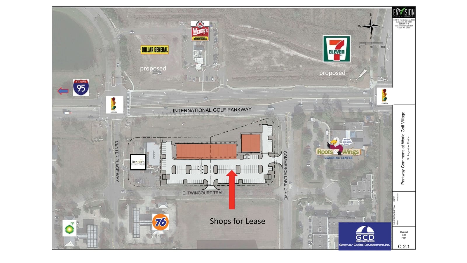 Parkway Commons Shopping Center at the World Golf Village Commercial